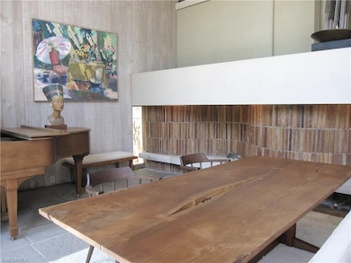 Stunning brickwork that is dramatic in the living 