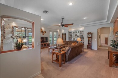 Entering living room from front door