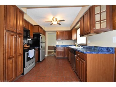 Kitchen for entertaining.