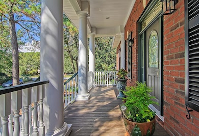Southern front porch