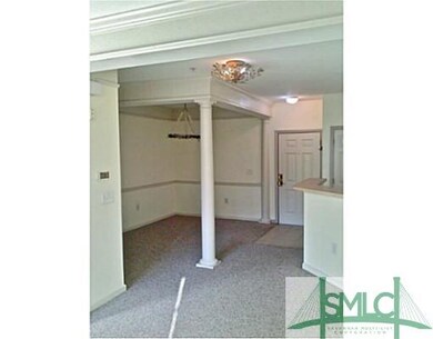 Dining Room. View from living room toward kitchen.