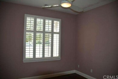 Downstairs bedroom is at the front of the home and