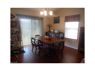 Dining Room with Sliding Door that leads to Covere