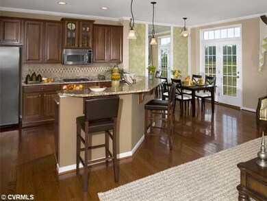 Kitchen - Sample photo from Ryan Homes picture lib