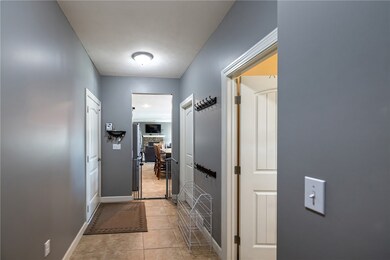 Mud room off the garage and kitchen is a great 
