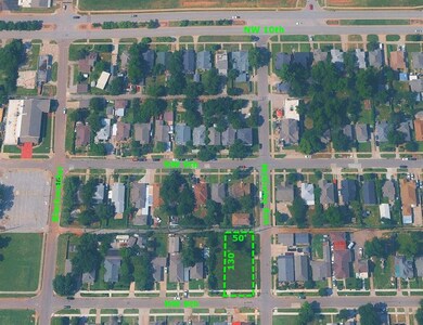 Aerial view of property's location featuring property parcel outlined