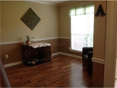 Formal Dining, the kennel is for a very little dog