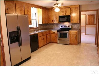 Great updated kitchen with all new stainless steel appliances and tiled backsplash.
