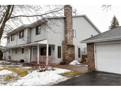 Terrific corner unit town home with  patio and 2 c