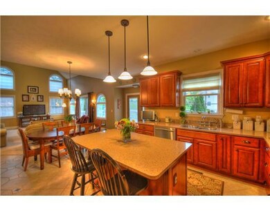 Kitchen. Nicely sized island.  Solid surface count