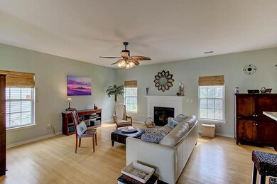 Wide living room