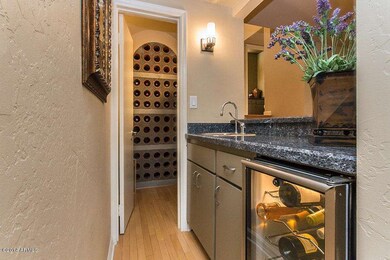 Fully Loaded Bar and Wine Room