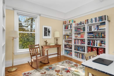 bedroom, currently used as an office space