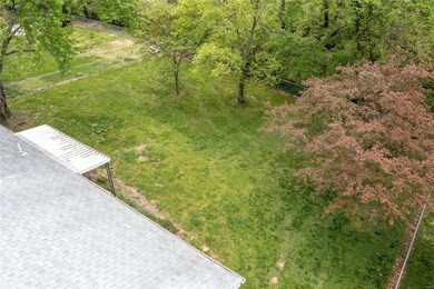 Backyard from the drone