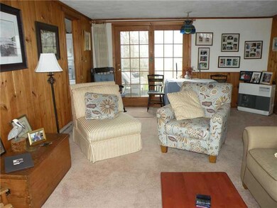 Living Room. The home has natural...