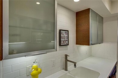 Soft close hinges and soft close drawers.