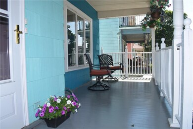 Quaint Front Porch for Your Morning Cup of Coffee!