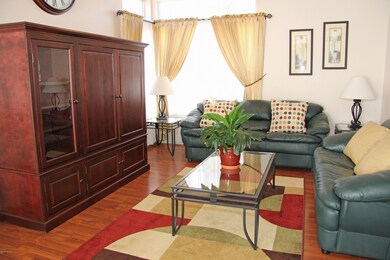 Separate Living Room w/Vaulted Ceilings