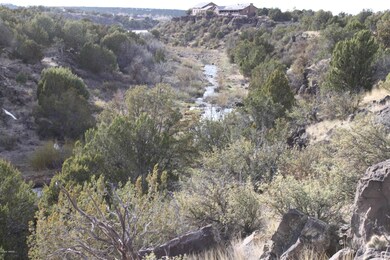 Creek across the street