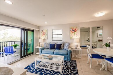 Tiled living room with a wealth of natural light