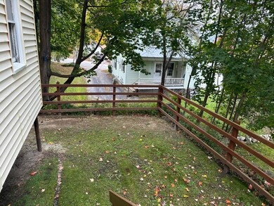 238-240 Franklin Street back yard