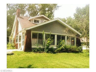 Front of the house, looking from the water.