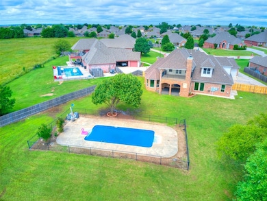Aerial of lot