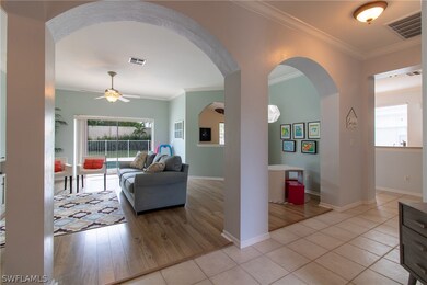 Front entry Living room