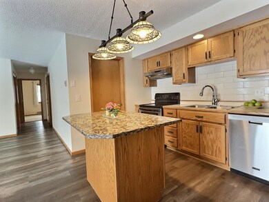 New backsplash in the kitchen