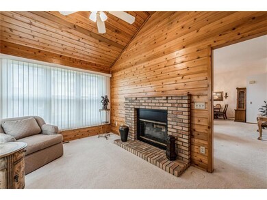 GAS FIREPLACE IN THE SUN ROOM