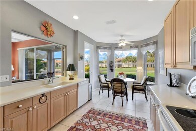 Spacious kitchen with plenty of room for meal prep