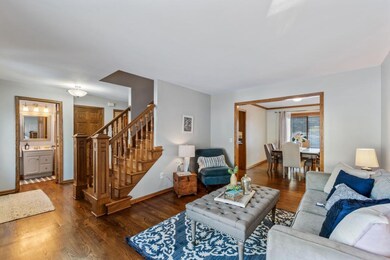 Formal living room to right of entrance