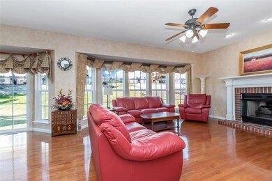 Breakfast room to the left, family/hearth room to 