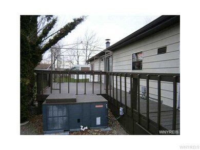 Deck. Large deck off the back of the home. Contain