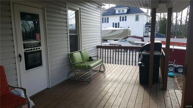 One of two decks for entertaining