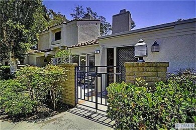 Front gated patio
