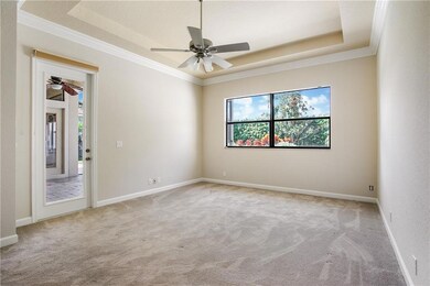 Main Bedroom has door to patio.