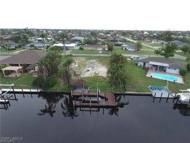 Aerial of Property From the Canal