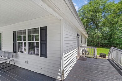 View of deck