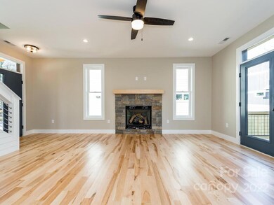 Enjoy the fireplace after a stroll on the greenway