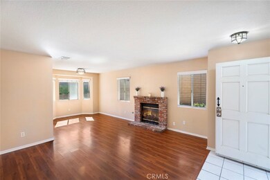 Original Living Room with Fireplace