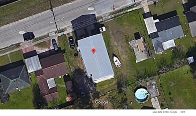 Google Maps aerial view of .28 acre property. March 2022. Roof is 50 year galvanized steel (Galvalume) and is held down by C-channels.