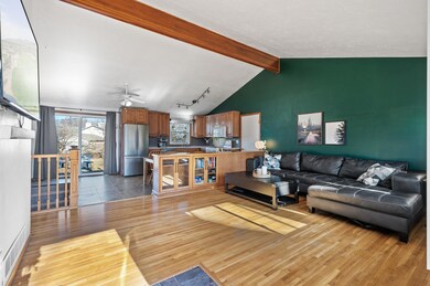 Wonderful Living room with hardwood flooring.