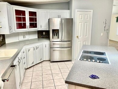 Glass-front cabinetry