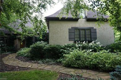 The front entrance from the driveway.