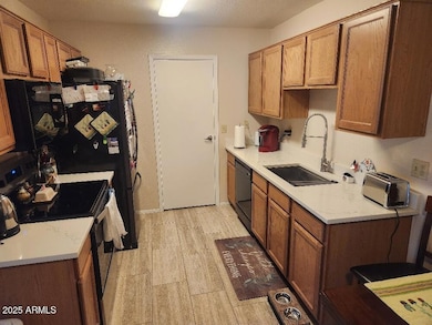 Kitchen with Quartz Counters