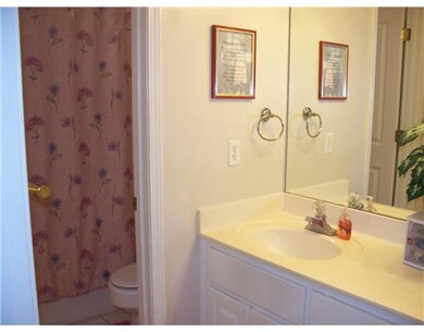 Bathroom. Guest bath with seperate shower comode r