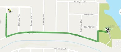 0.6 mile to Harbour Heights Park and boat ramp