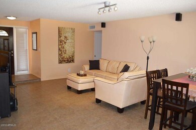 Living and dining area