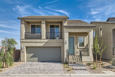View of front of home featuring decorative drivewa